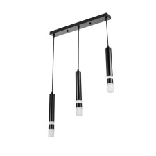 Bayerlux suspension of Bayerlux “Gella” 3xLED 18W 4000K Black 50x4x30-180cm