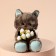Soft toy "Gentleman Marti", cat, 25 cm