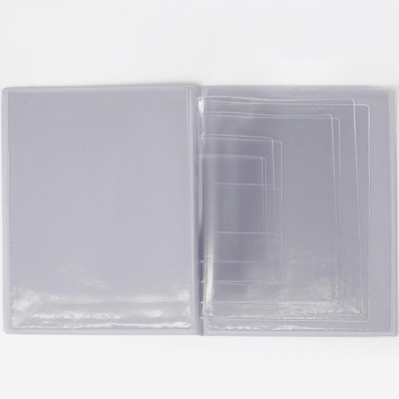 Folder for documents, 2 sets, white color, "love"-2