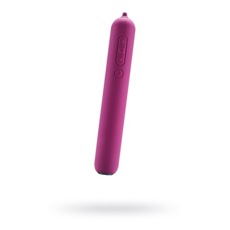 Vibrator with the Svakom SIIME camera, purple color, 16 cm