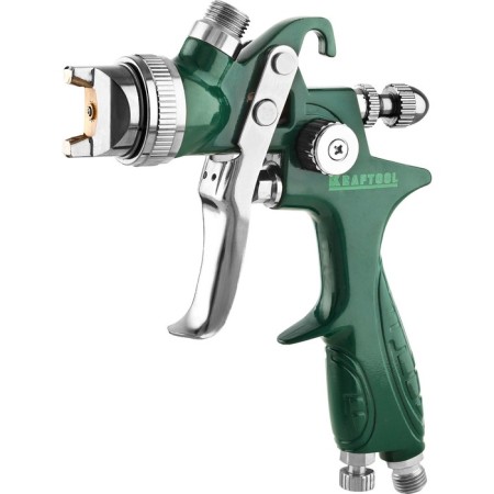 Kraftool 06522-1.7 Airkraft, Pneumatic, HVLP, with the upper tank, 1.7 mm