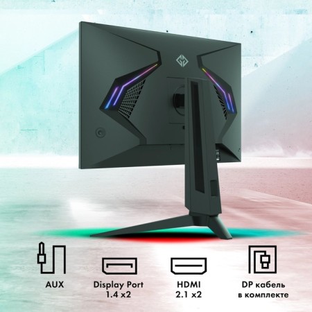 Monitor GMNG 27 "Gaming GM-27F12 Black VA LED 1MS 16: 9 HDMI M/M Matte Has Piv 1000: 1 300 107748-6