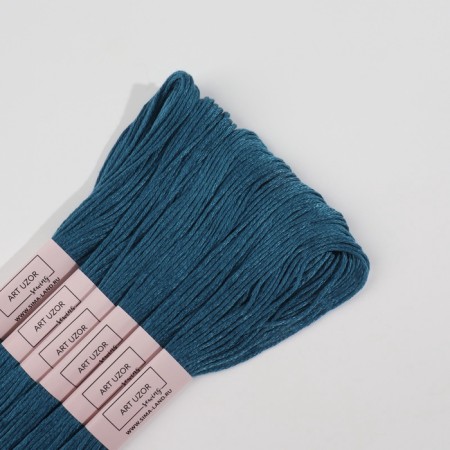 Muline threads 8 ± 1m No. 3842 (nab 6 pcs price for nab) dark blue au-2