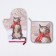 Set of kitchen. Ethel "Magic Happiness": 19x19 cm, mittens-seizure 20x28 cm, 100%