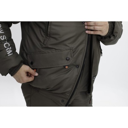 Costume "Blizzard", Taslan, size 54, Khaki color-5