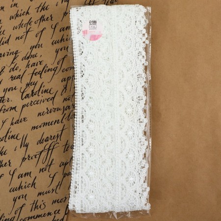 Lace Hypure, 45 mm × 9 ± 0.5 m, white color-2