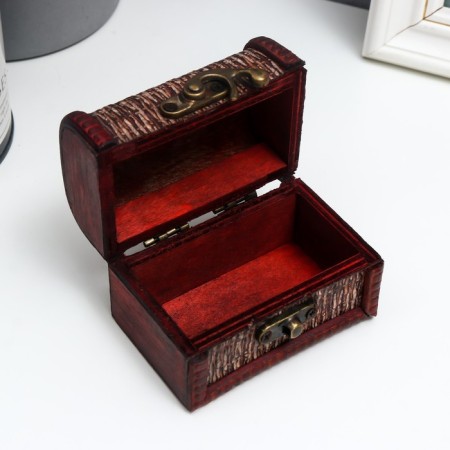 Casket wood chest "Book" 6.3x8.8x6.5 cm-1