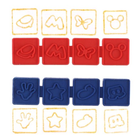 Printing color "drawings", set 12 pcs., Stamping pillow-4