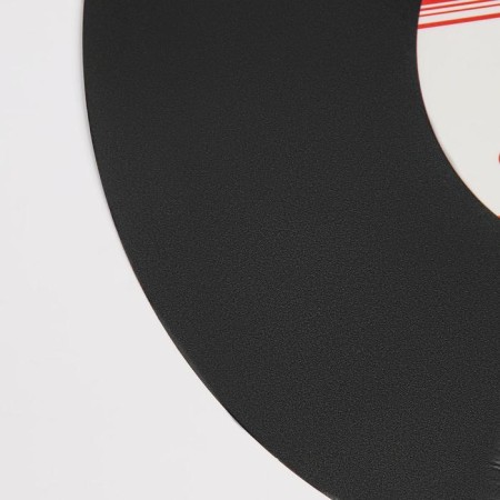 Serving napkin on the table “Vinyl plate”, d = 38 cm, black color-12