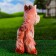 Garden figure "Yorkshire Terrier" Brown, 28x22cm