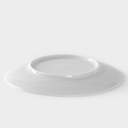 Porcelain plate "Universal", d = 20 cm, white-2