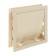 Vento cats' door for cats, 150 x 150 mm, opening 40 mm, ivory