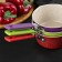 Bucket “light marble”, 450 ml, silicone pen, anti -stick coating, mix color