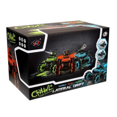 Radio -controlled jeep "Krauler", lets soap bubbles, 4WD, all -wheel drive, works from the battery-4