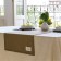 Ethel path Ethel, olive color, 40x136/+-6 cm, 70% HL, 30% flax, 190 g/m2