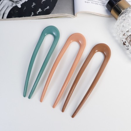 Hair hairpin "arc" 11.5x3 cm, mix-3