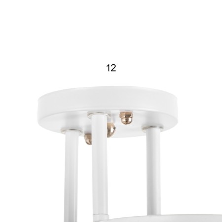 Rina chandelier 3he27 40W white-gold 44x44x17.5 cm-7