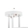 Rina chandelier 3he27 40W white-gold 44x44x17.5 cm