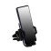 Cartage phone holder to a deflector, sliding 6-11 cm, black