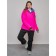 Ski suit female, size 50, pink color
