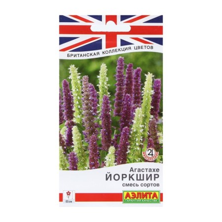 Flowers Agastach "Yorkshire", a mixture of varieties, 0.1 g