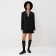 Women's jacket with buttons on the back MIST, R.XS-S, black