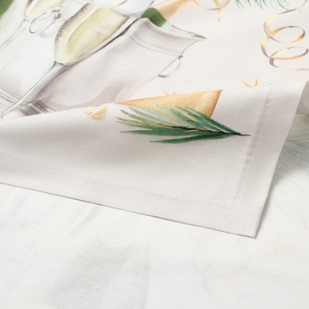 New Year. Exercise Ethel "Spruce Mood" 40x149 cm, 100% cotton, sarzha 190 g/m2-4