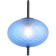 Suspension lamp SPHERE 1XE27 40W, size 27x27x38.5-150 cm, black color black