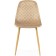 Capri Metal Metal Metal Carcass/velor, natural/beige 44x52x86 cm