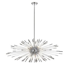Светильник подвесной St Luce. SL1097.103.09. Callio. 9х5 Вт, G9, 4000K, 101х101х50 см, цвет хром