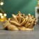 Figure "Dragon with spikes" gold, 8.5x3x5.5cm