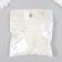 Decor for creativity Plastic "Bow White" shines in the dark 0.8x2.4x3.4 cm