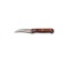 Cutting knife Atlantis, brown color, 7 cm