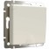 The socket w1171262 with grounding and curtains with a lid, IP44, ivori matte