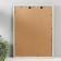 Photo frame plastic 30x40 cm "Black marble with a gold frame" 32x42 cm