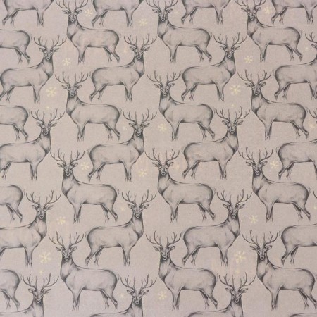 Paper packing glossy bilateral "deer", 70 x 100 cm, new year-3