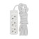 Extension cord Premium 3 nests, 5m, 3x1.5mm², s/h, white rexant