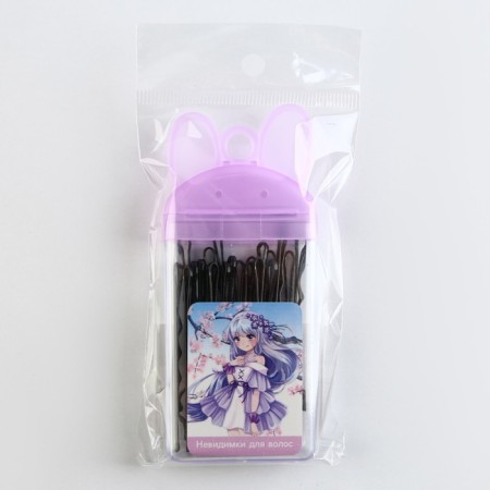 Invisibility for hair "most stylish" 20 pcs., Invisible length 5 cm-6