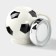 Ceramic mug with a foot ball cover, 380 ml