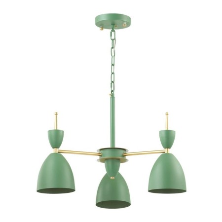 Gemma 3x60W E27 chandelier Green-1