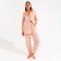 Women's pants Minaku: Home Collection Persian color, river 48
