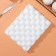 A set of mats for drying flowers from mastic, 2 pcs, 24.5 × 19 × 2.5 cm, white color