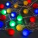 Garland “thread” 5 m with nozzles “Color Balls”, IP20, transparent thread, 30 LED, glow of multi, 8 modes, 220 V