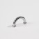 Fasteners for handles on a bag, 3 × 1.6 × 0.5 cm, 2 pcs, 4 screws, silver color