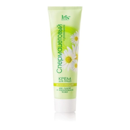 Facial cream Iris Cosmetic "spermacetov", with chamomile, moisturizing, 100 ml
