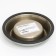 A bowl with a non -slip base, 225 ml, antique white with pink