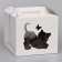 Confectionery packaging "kitten", 2 windows, white, 35 x 35 x 31 cm