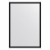 EvoForm mirror in a baguette frame, 20 mm, 46x66 cm, black color