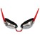 Spurt Mirror swimming glasses, red/black color