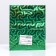 Gift, foil, "green" 14 x 11 x 5 cm package